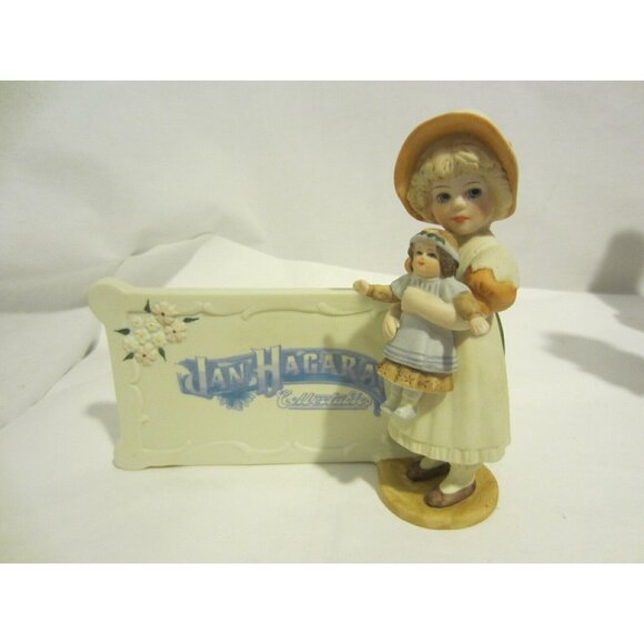 JAN HAGARA Royal Orleans MANDY Collectables sign display figurine COA VINTAGE - Picture 1 of 3